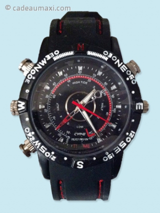 Montre waterproof avec caméra intégrée