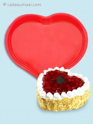 Moule en silicone en forme de coeur