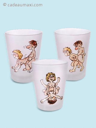 6 verres shooter Kamasutra 