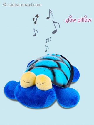 Veilleuse et peluche en forme de tortue Led musicale 