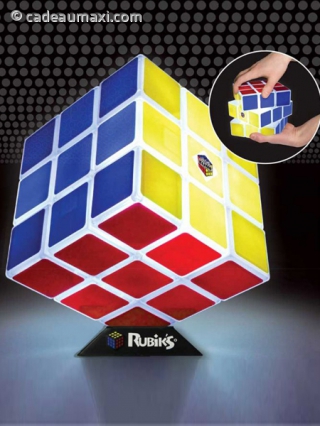 Lampe casse-tête rubik's cube