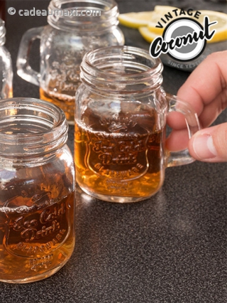 4 verres à shot mini carafes