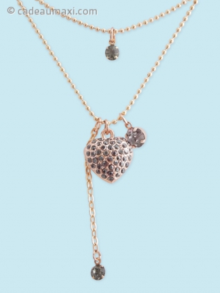 Collier à double chaîne