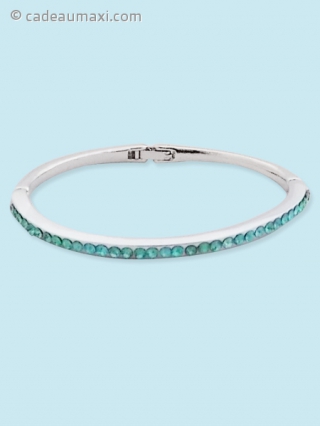 Bracelet rigide avec strass