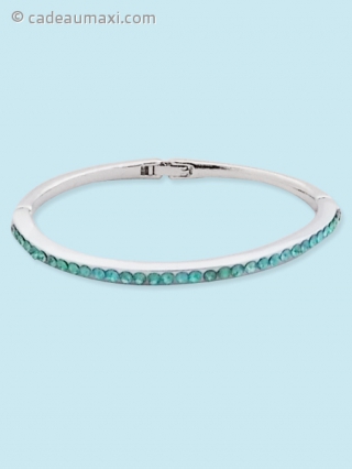 Bracelet rigide avec strass