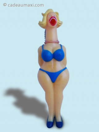 Gadget antistress femme qui glousse