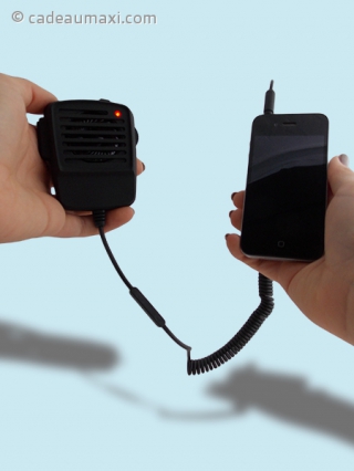 Kit main libre radio CB pour iPhone et Smartphone