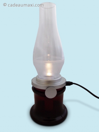 Lumière magique contrôlée par un souffle