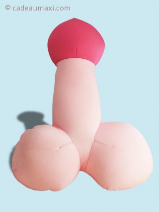 Coussin en forme de pénis à 35cm