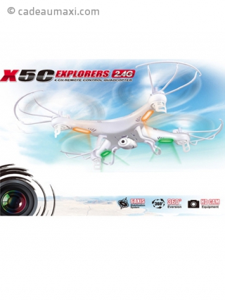 Drone radiocommandé avec caméra