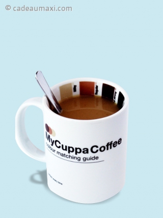 Mug à café avec indicateur d'intensité