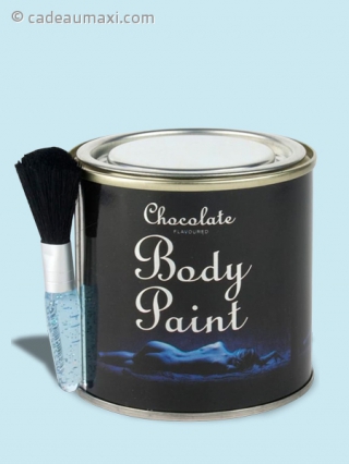 Peinture pour le corps goût chocolat