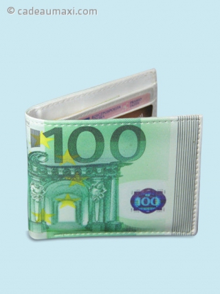 Portefeuille billet de 100 euros