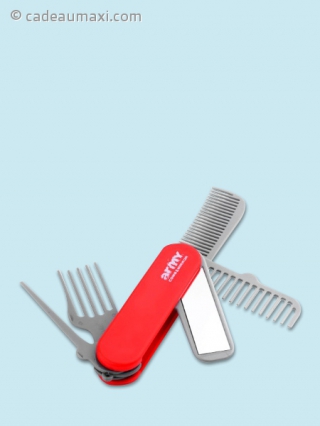 Peignes et miroir couteau suisse
