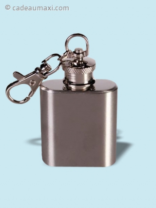 Flasque miniature porte-clés