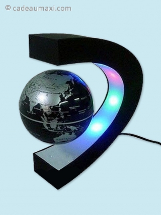 Globe flottant à lumière multicolores