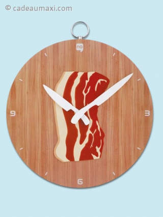 Horloge murale poitrine de porc