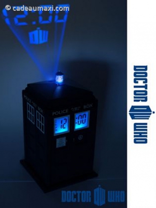 Réveil TARDIS à effet lumineux