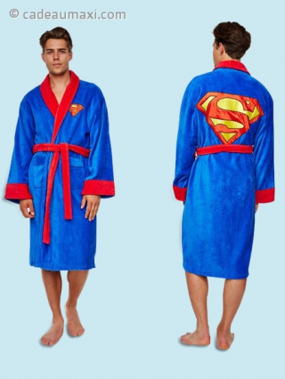 Peignoir costume Superman