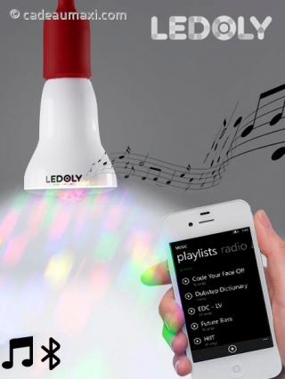 Ampoule à lumière LED Bluetooth avec Haut-parleur