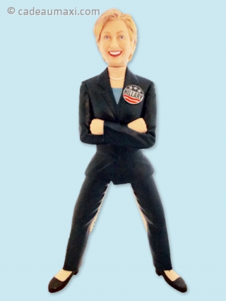 Figurine Hilary Clinton casse-noisettes
