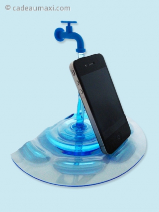 Support fontaine pour iPhone et iPad