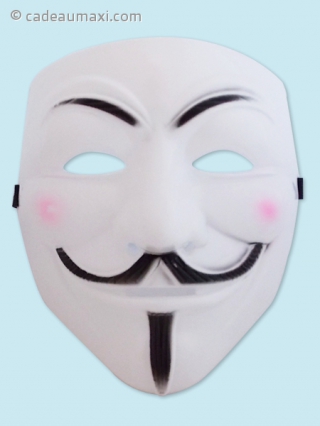 Déguisement masque Anonymous