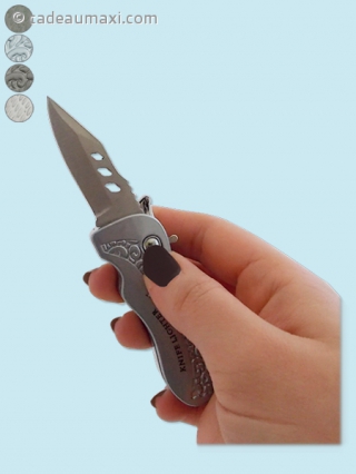 Briquet à gaz en forme de couteau miniature