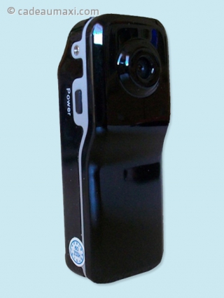 Caméra miniature à commande vocale