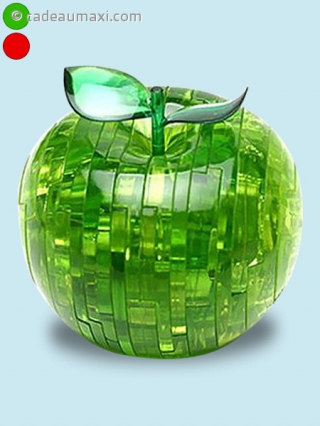 Jeux puzzle 3D en pomme