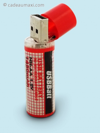 Pile standard AA rechargeable USB 