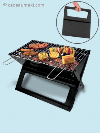 Barbecue portable ultra slim